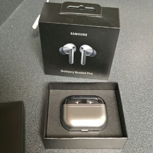 Samsung Galaxy Buds3 Pro True Wireless Earbuds - Silver/Black